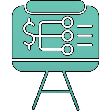 Para için. Web simgesi basit tasarım