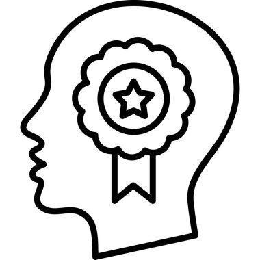 ödül madalya kutsal kişilerin resmi, vektör çizim