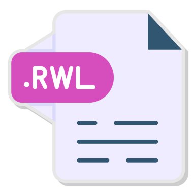 Dosya modern simgesinin vektör illüstrasyonu