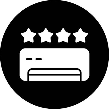 Reyting. Web simgesi basit illüstrasyon