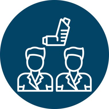 iş simgesi vektör illüstrasyonu