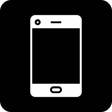 Vektör akıllı telefon simgesi illüstrasyonu