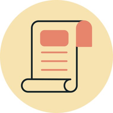 Kitap. Web simgesi basit illüstrasyon