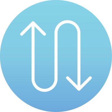 ok yönü simgesi doldurulmuş - taslak biçimi