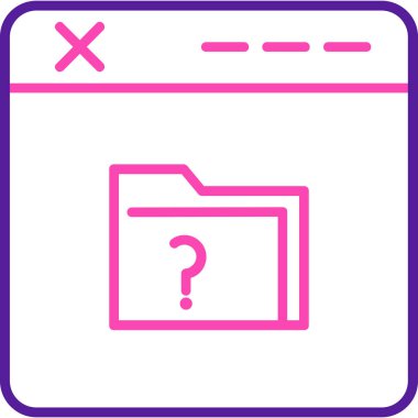 vektör tarayıcı simgesi illüstrasyonu