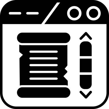 seo modern simgesinin vektör illüstrasyonu