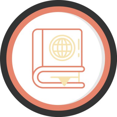 veri merkezi düz vektör simgesi