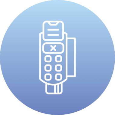 Telefon simgesi vektör illüstrasyonu