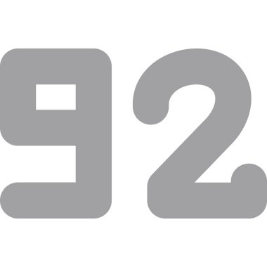 9 numara 37 logo ikonu tasarım şablon elementleri arka planda.