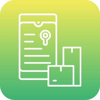 Vektör belgesi Simge illüstrasyonu