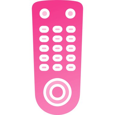 Uzaktan Denetim simgesi, vektör illüstrasyonu