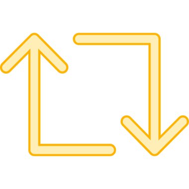 ok simgesi vektör illüstrasyonu