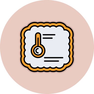 İşaretleme simgesine sahip belge. beyaz üzerine izole edilmiş işaretli vektör simgesi olan belgenin tasviri