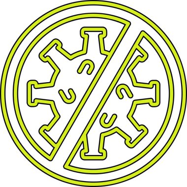 Bir burç simgesinin vektör simgesi