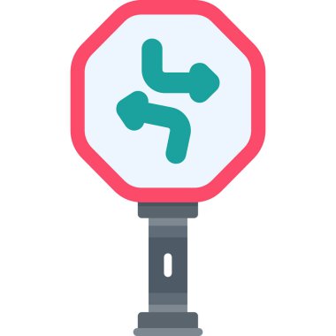 Trafik ışığı vektör simgesi modern basit vektör illüstrasyonu