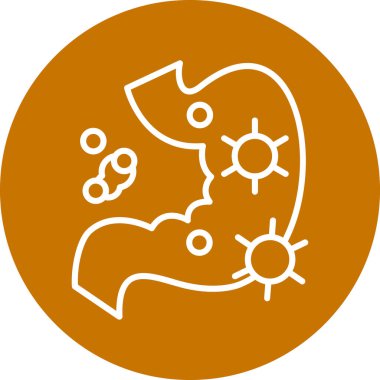 Güneş. Web simgesi basit illüstrasyon