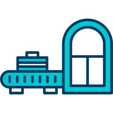 tren simgesi vektör illüstrasyonu