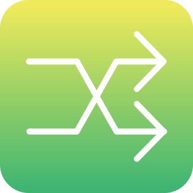 Uzun bir gölge haçının vektör simgesi