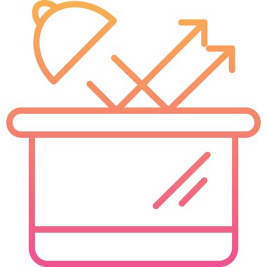 Gıda simgesinin vektör illüstrasyonu