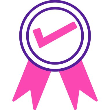 Simgesini denetleyin. Vektör çizim