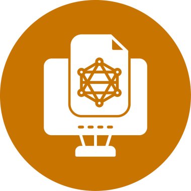 seo modern simgesinin vektör illüstrasyonu