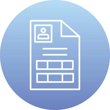 Dosya. Web simgesi basit illüstrasyon