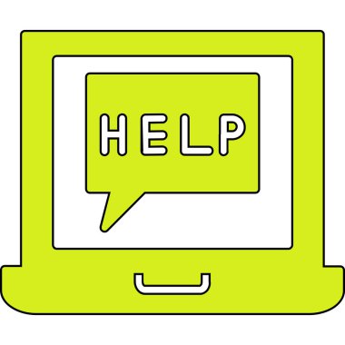 yardım ve teknoloji vektör çizimi tasarımı