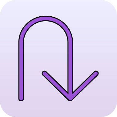 Modern b 'nin vektör illüstrasyonu eksik simgesi