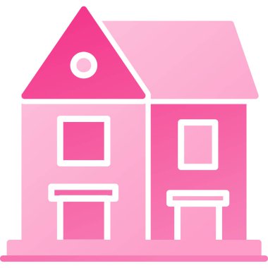 ev simgesi, vektör illüstrasyonu