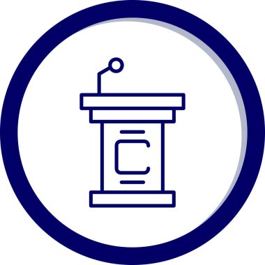 Vektör Kahve Simgesi illüstrasyonu