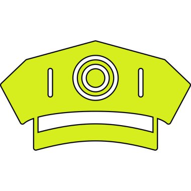 Çizgi film güvenlik kaskı