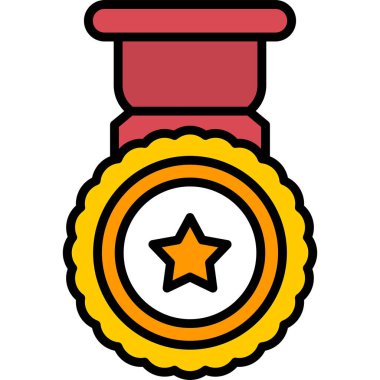 Çizgi film simgesinin vektör çizimi