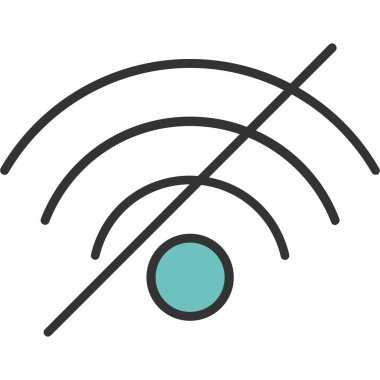 wifi simgesi vektör illüstrasyonu