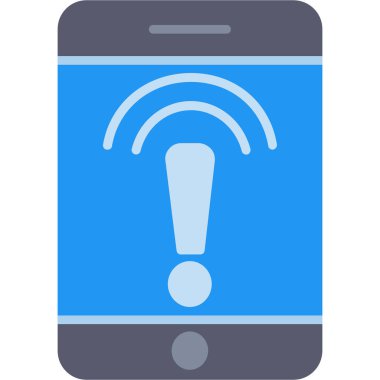 cep telefonu uyarı simgesi