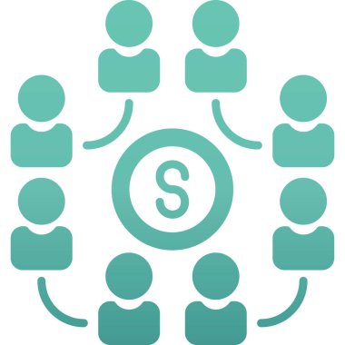 insanlar simge vektör illüstrasyonu