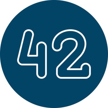 Modern 3 sayı simgesinin vektör illüstrasyonu