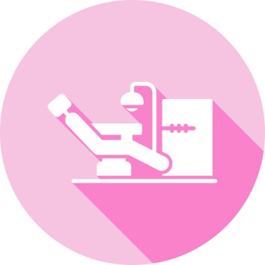 Mikroskop simgesi vektör çizimi