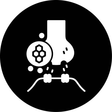 Gıda simgesinin vektör illüstrasyonu