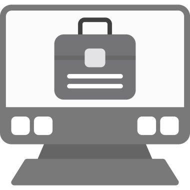 dizüstü bilgisayar simgesi, vektör illüstrasyon tasarımı