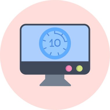 Modern dizüstü bilgisayar simgesinin vektör illüstrasyonu