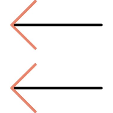 yatay ve yatay çizgi simgesi, ana hatlı vektör illüstrasyonu, beyaz arkaplanda izole edilmiş doğrusal pictogram