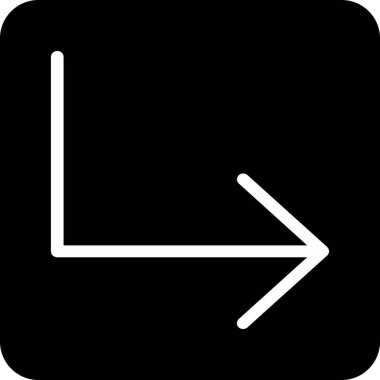 Projeniz için sağ ok vektör simgesi