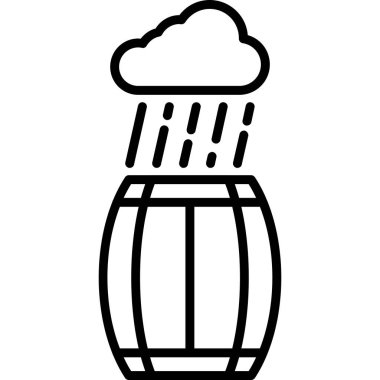 Varil simgesi, basit tarzı