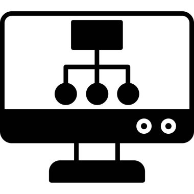 Bilgisayar monitörü. Basit tasarım
