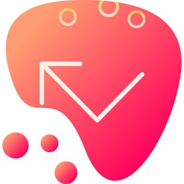 Beyin. Web simgesi basit illüstrasyon