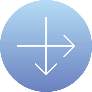 ok simgesinin vektör illüstrasyonu