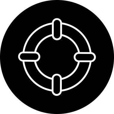 Seo simgesinin vektör illüstrasyonu