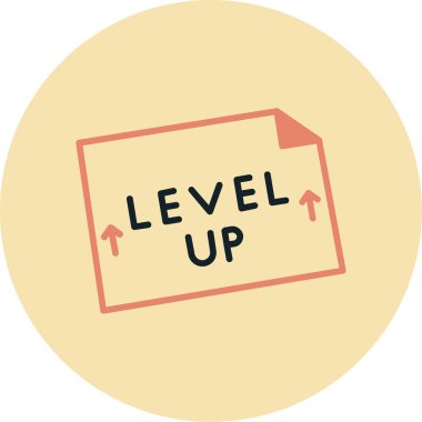 Bir harfin vektör illüstrasyonu