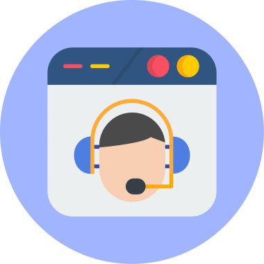 Video seslenmek kutsal kişilerin resmi, vektör çizim