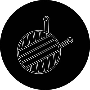 Gıda simgesinin vektör illüstrasyonu